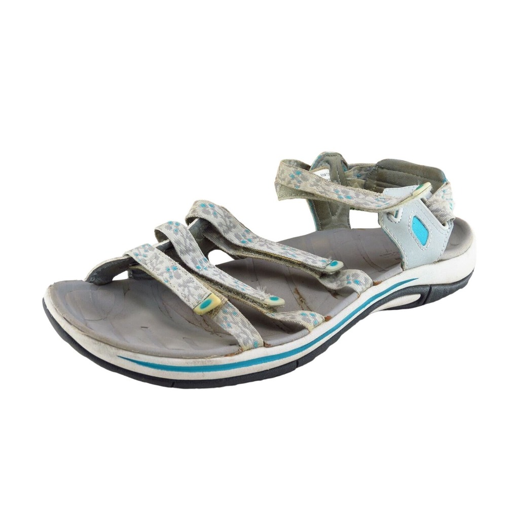 L.L. Bean Sz‎ 8 M Brown Sandals Fabric Women Sandals 71341 Sport